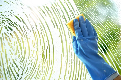 Customer service representative reviewing a carpet cleaning complaint