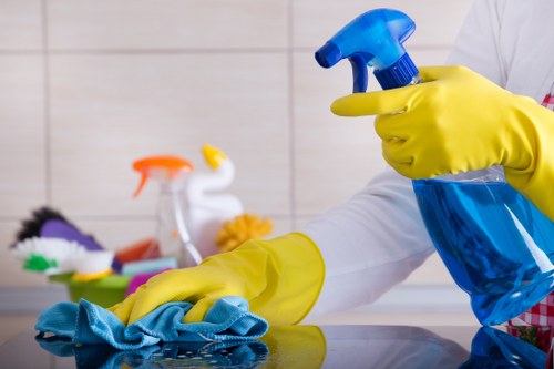 Professional hard floor cleaning in Bow for a polished surface