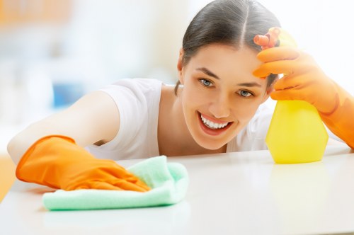 Regular home cleaning service for a family property in Bow