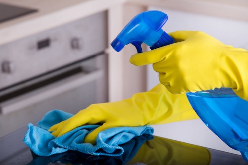 Documentation for a carpet cleaning complaint being checked