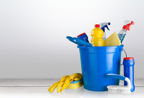 Bow Carpetcleaning staff preparing safe carpet cleaning equipment