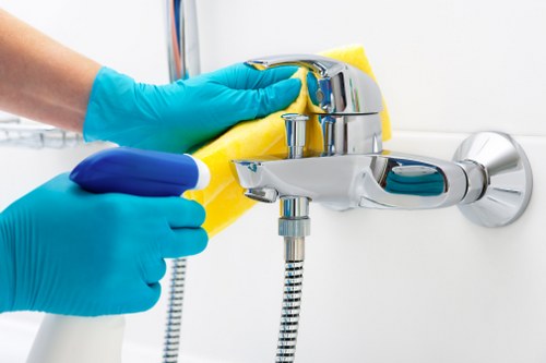 Detailed office cleaning services in Bow for desks, floors, and communal areas